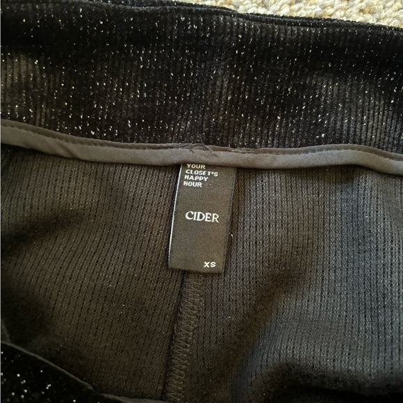 CIDER Metallic Envelope Skort - Picture 5 of 5